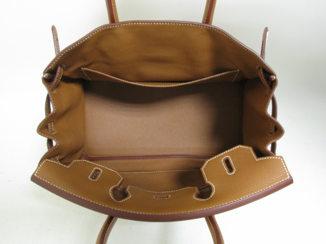 エルメス バーキン30/ハンドバッグ(トゴ/ゴールド/シルバー金具)